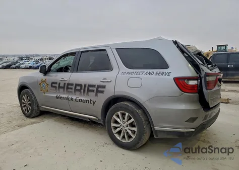 2020 Dodge Durango Ssv z USA, uszkodzony, nr VIN 1C4RDJFG7LC286695